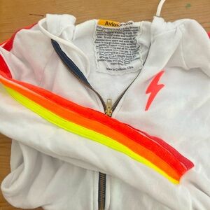 Aviator Nation unisex zip hoodie